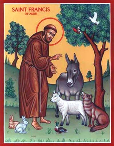 San Francesco amava la creazione e gli animali - San Francisco amaba la creación y los animales